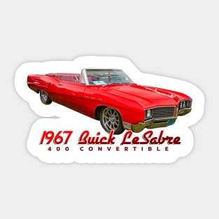 1967 Buick LeSabre 400 Convertible Sticker